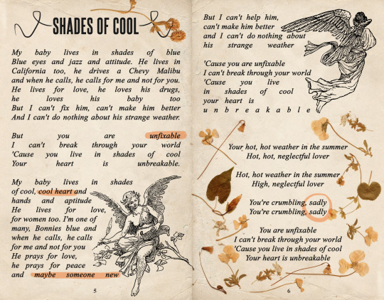 glittertearsxx: ULTRAVIOLENCE by Lana Del Rey as an old book part 1 / part 2 [credit