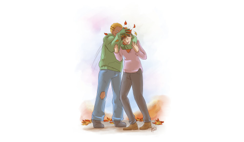 sheenaxzelos:KYOUHABA WEEK - Day 5 - crossover (or au) // seasons