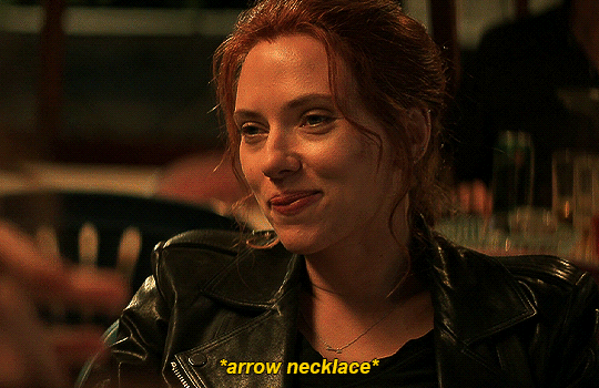 Black Widow / Natasha Silver Arrow Necklace - Etsy UK