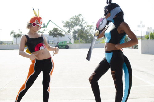 More from the Luchadore shoot with @iricorpse at Anime Expo