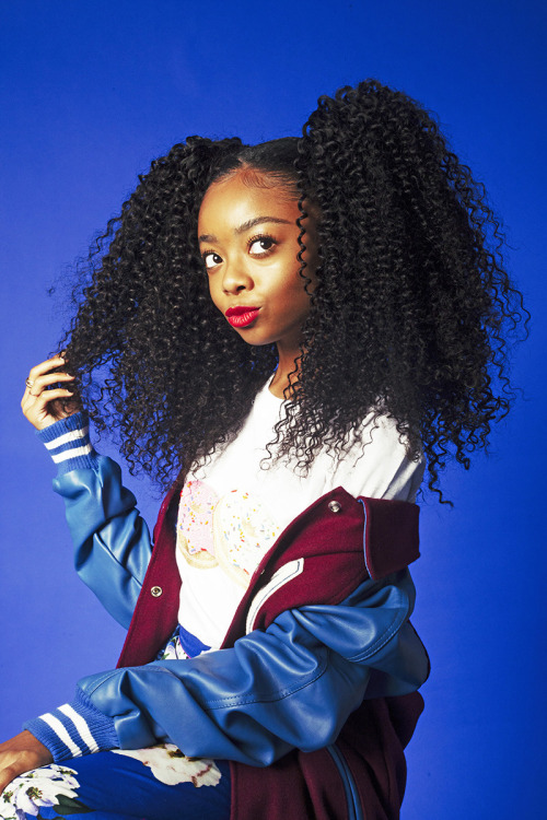 vitacocosnatch: everydecemburrr: thepowerofblackwomen: Skai Jackson for Ladygunn Magazine CREDIT THE