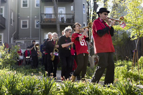 Scenes from the annual Somerville Porchfest on May 13, 2018. [Wicked Local Photo/Ruby Wallau]
