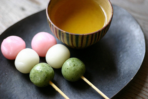 Japanese Sweet Dumplings, Dango / Tokyo Pic