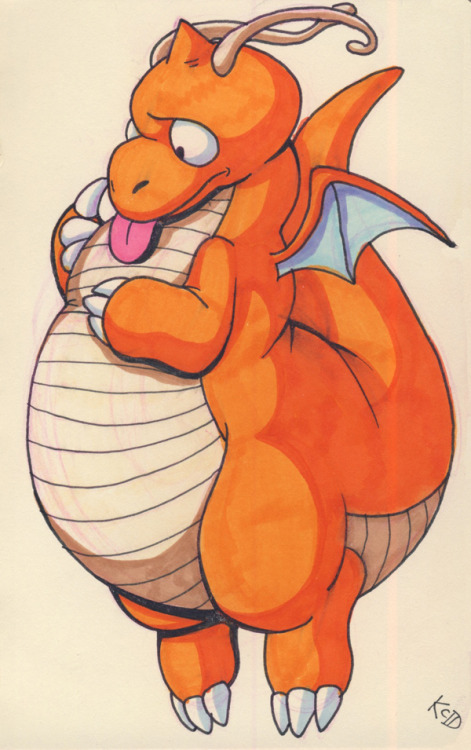 I’ve always wondered how beautiful Dratini and Dragonair ended up turning into a big derpy lum