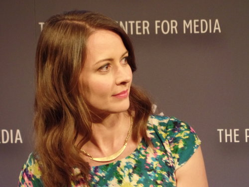 reversatility1:  Amy Acker at the New York Paley Center POI Panel, April 13, 2015(Looking sooooo gorgeous)