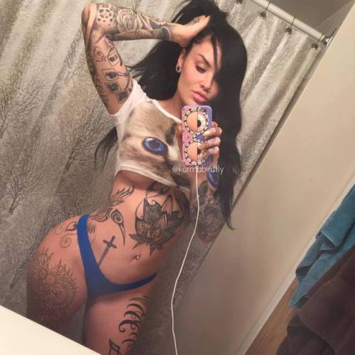 tattooed girl