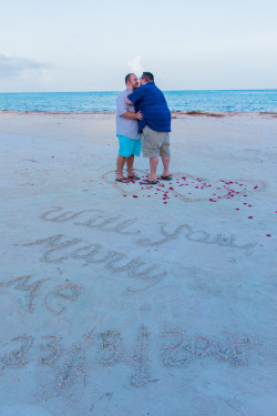 bearing-tons:  It’s official, Chad and I are engaged! The last 2 and a half years has gone by so fast.  Congratulations!