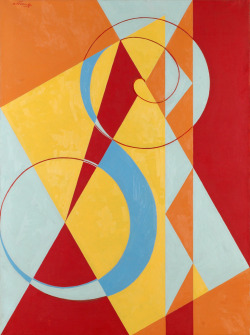 kafkasapartment:  Spirale, 1957. Bertil Öhlund. Oil on canvas