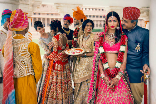 The November issue of Vogue India spotlights wedding style in this marvelous shoot photographed by S