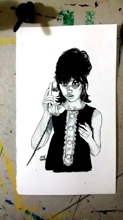 THIS IS NOT inkTOBER, OLGA ! !! ! hangingonthenastytelephone.tumblr.comwww.instagram.com/nasty_frank