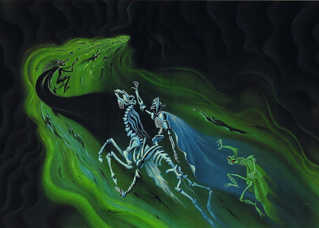 magictransistor: Kay Nielsen. Conceptual art for Fantasia, Walt Disney, 1940.