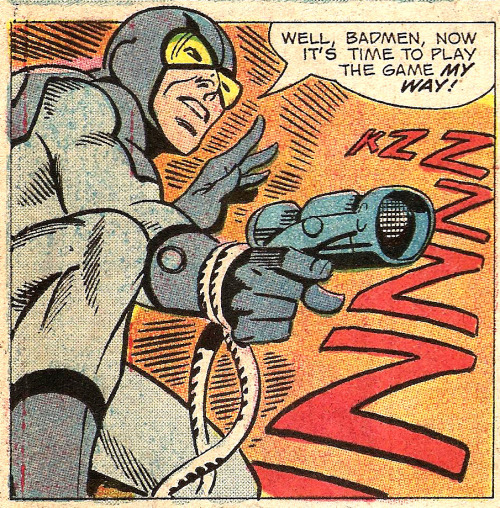 the-spinner-rack: My Way! (by Steve Ditko from Blue Beetle #3, 1967) Oh Ted, honey&hellip;