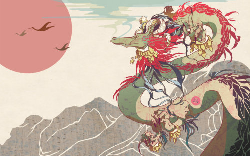 morningwinds:   Mountainside Dragon by =zylanthe    