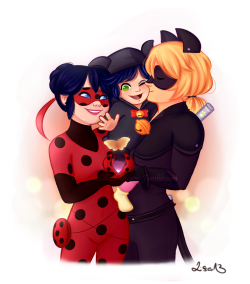 Sweet-Childhood-Dreams:  Ladynoir July Day 26- Playing With Kittensmama Bug And Papa