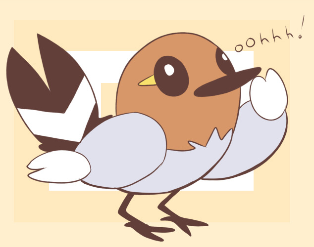 So can we talk about just how absolutely adorable Fletchling is? Might be my favorite
