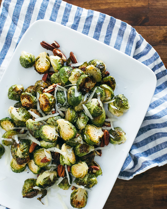 bellapost:  foodffs:  Roasted Brussels Sprouts with Pecorino and Pecans  Really nice