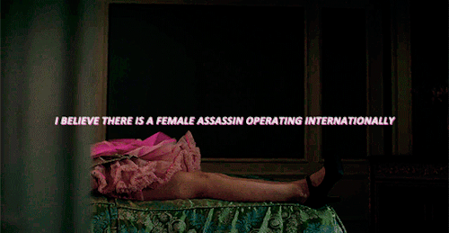 aheartfulloflexa: [You seem to know a lot about female assassins.] Yeah, well, I, um… I 