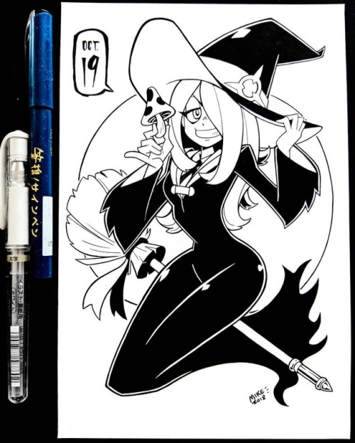 mikeluckas:#Inktober day 19! Sucy!