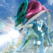 Suicune Icons Made From Pokemon Card Illustrations, Free To Use.