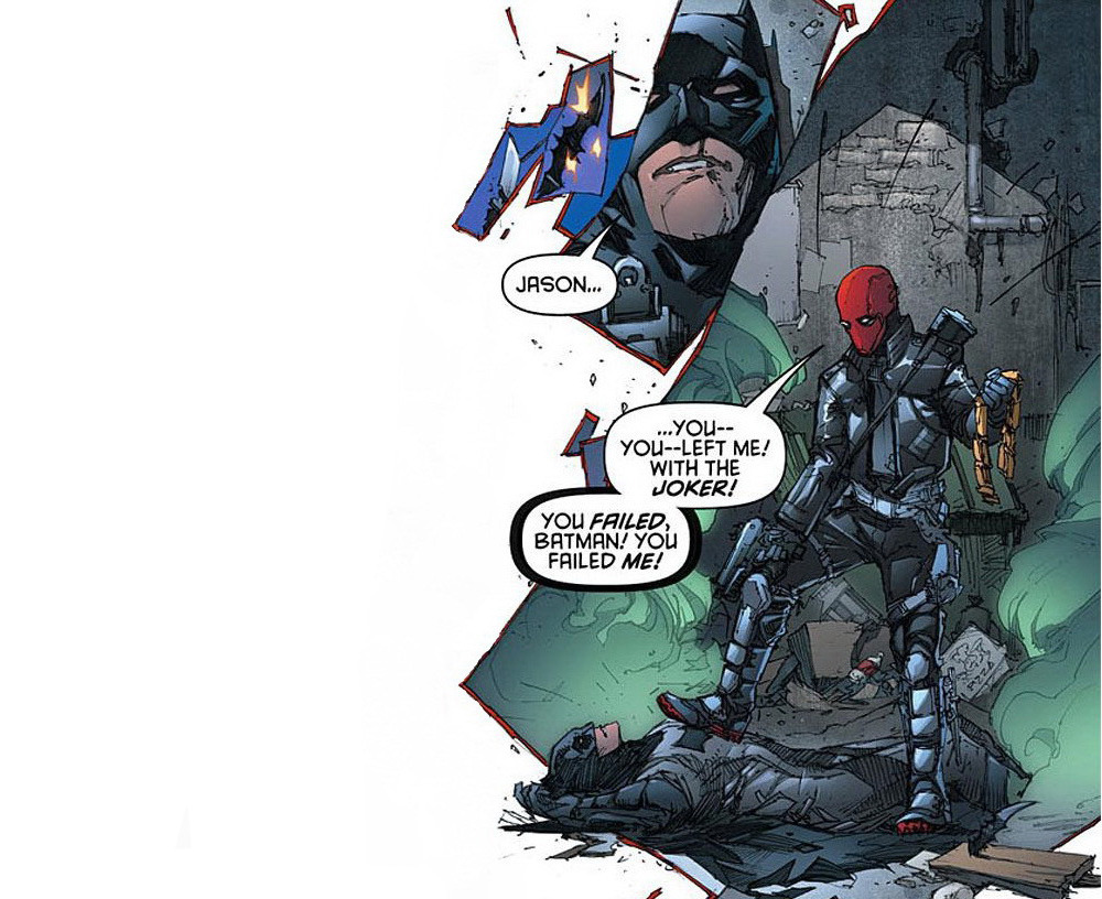 viciousvoux:  batmaneveryway:  Red Hood and The Outlaws #6 By looking at Dick’s