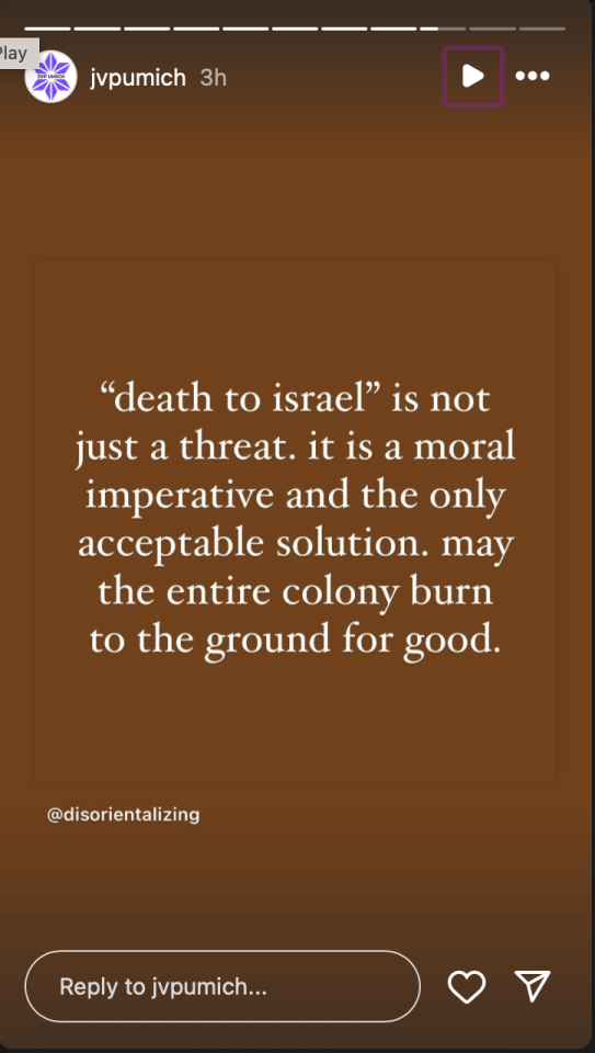 Jewish Voice For Peace At University Of Michigan