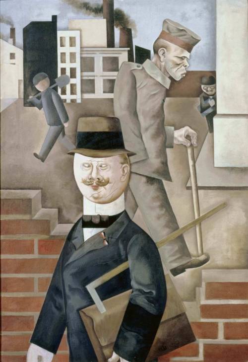 George Grosz, Grey Day (1921) Nudes &amp; Noises  