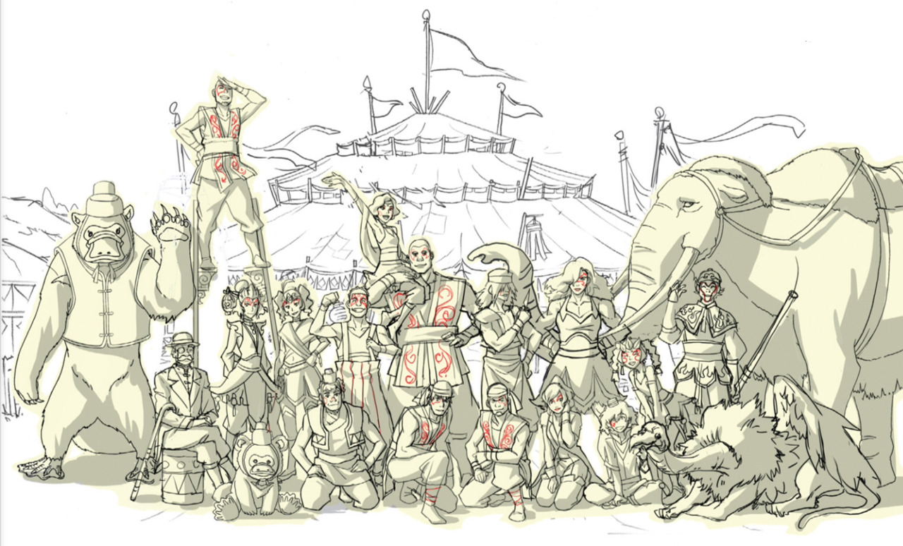 benditlikekorra:   BK: Designing these group photos takes an inordinate amount of