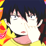 mitsukunis:  Rin Okumura's kawaii faces   