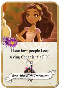 everafterhighconfessions:  I hate how people