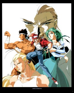 Fuckyeahobari:  The Cast Of The First Fatal Fury Ova By Masami Obari