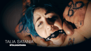taliasatania:  from my clip “Cum Slave”  The unofficial second half of “Gag
