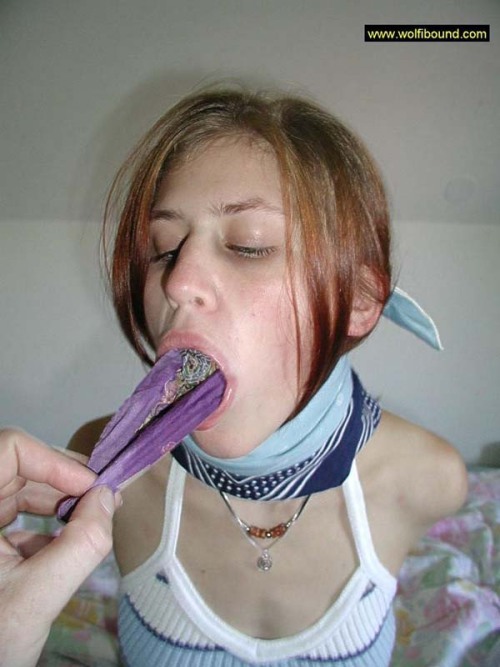graybandanna:  While she was still bandanna bound and gagged, at least the captor was nice enough to remove the scarf stuffing and the bandanna tied over her mouth