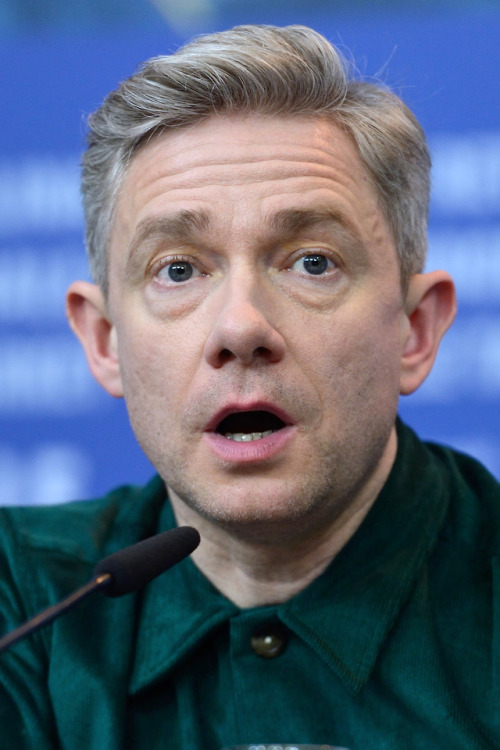 【HQ】Martin Freeman attending The Operative Press Conference as part of the 69th Berlin International