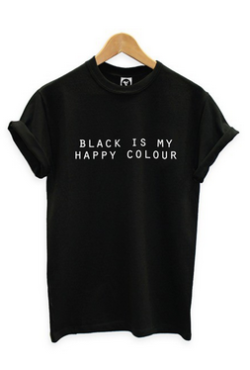 itscrazybouquetloverus:  Black T-shirts.