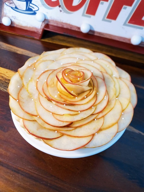 Apple Rose Tart *made by me※ Do not delete the caption / Do not repost my photos/gifs without credit