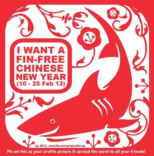 Actually, I want a fin-free world. But let’s start with Chinese New Year. Baby steps after all.
Having grown up in Singapore, I have seen and felt the magic of Chinese New Year. It’s so red, so much food… so much fun! I lived there long enough to...