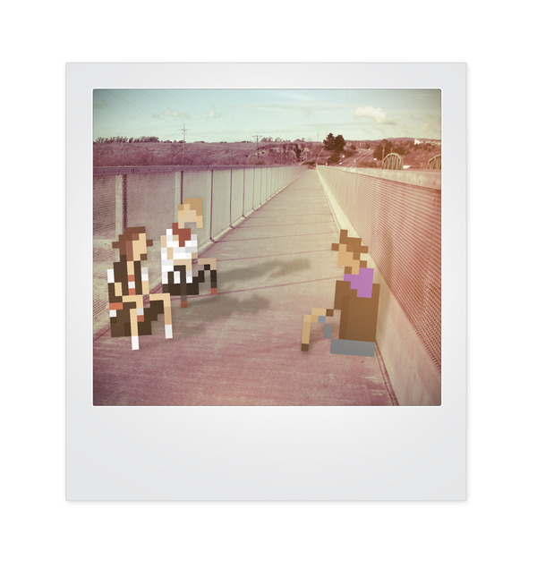 bluedogeyes:  Pixels and Polaroids by Jherin Miller &amp; [Black Box] Art