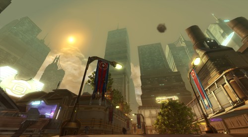 bioware-chronicles: Corellia, the Ravaged Metropolis Long distance screenies continued … 