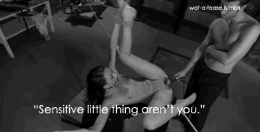 sensualhumiliation:  Is she not?