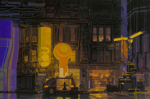 Illustration Style 06:   Syd Mead