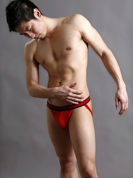 Hot Asian hunks- underwear show