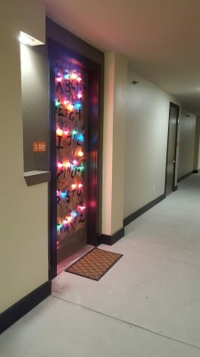 hnautumn:  So the apartment is having a door decorating contest for Halloween, and I came up with the perfect idea 