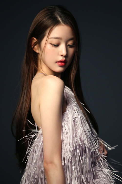 korean-dreams-girls:WonYoung (IVE) - Vogue Korea Magazine BTS Pics