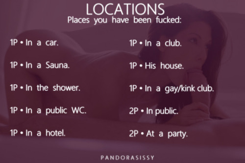 sissyrapeslave:sissyfootslut: pandora-sissy: What’s your score ? Re-blog and tell everyone ! 26 o