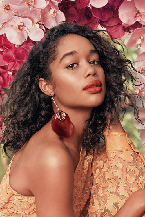 narsila:Laura Harrier photographed by Alexander Neumann for InStyle US (March 2018)