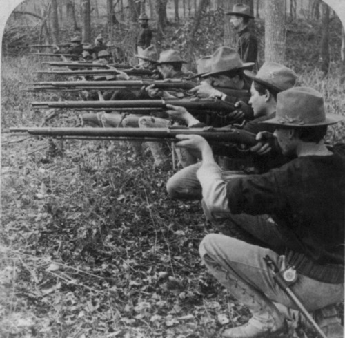 Springfield Tradoors of the Spanish American War,Generally it is believed that the Model 1896 Krag J