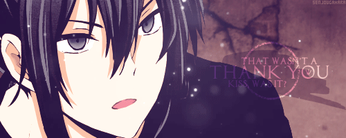 senj0ugahara: “Goodnight kiss, huh… what a liar.”