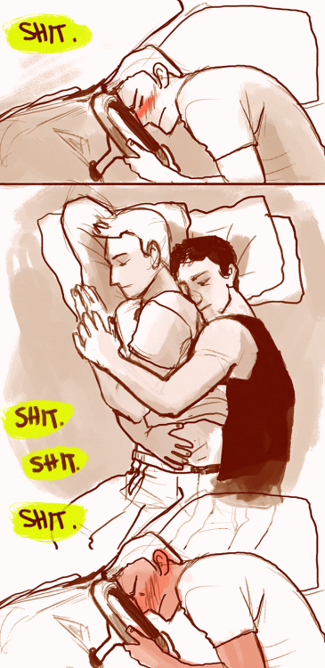 askparadiseair:  cas is a surprisingly snuggly sleeper, apparently 