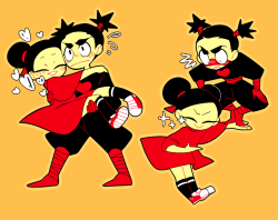 maepng:  garu carrying pucca vs pucca carrying