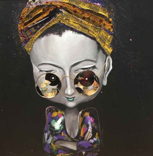 Obsessed with the artwork of Nigerian born, Ndidi Emefiele…“My work is a combination of